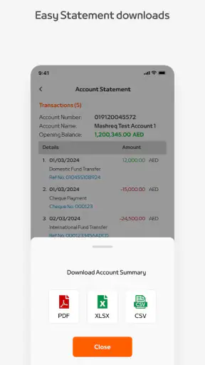 Mashreq NEO CORP screenshot