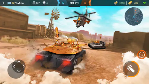 Massive Warfare : Tanks Battle screenshot