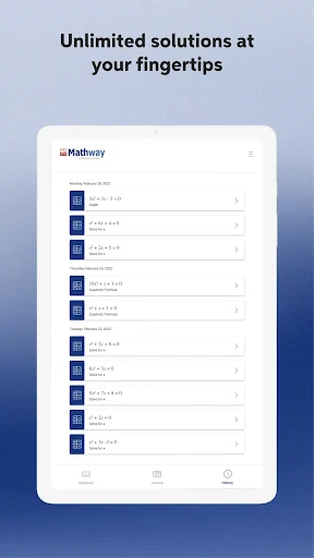 Mathway screenshot