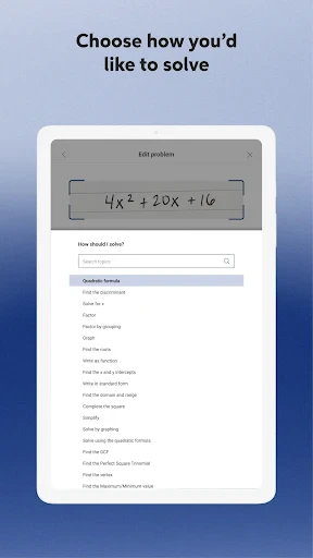 Mathway screenshot