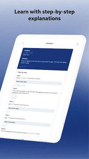 Mathway screenshot