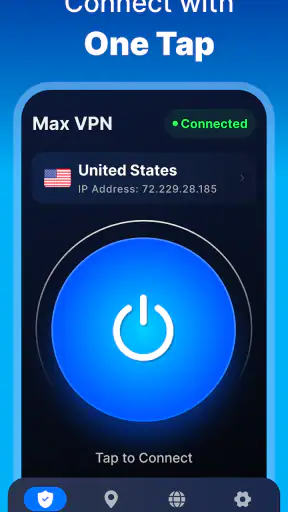 Max VPN: Fast & Secure Browser screenshot