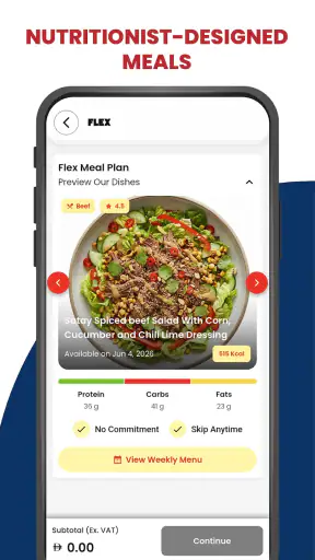 Meals on Me: Healthy Meal Plan screenshot