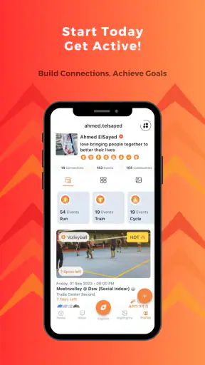 MeetNTrain: Social Events screenshot