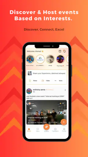 MeetNTrain: Social Events screenshot