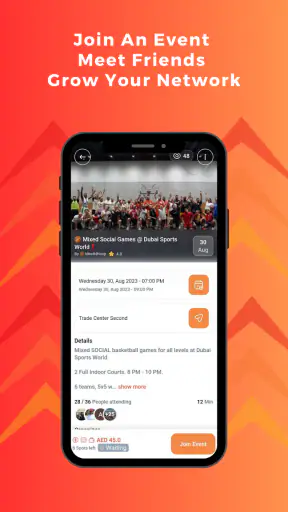 MeetNTrain: Social Events screenshot