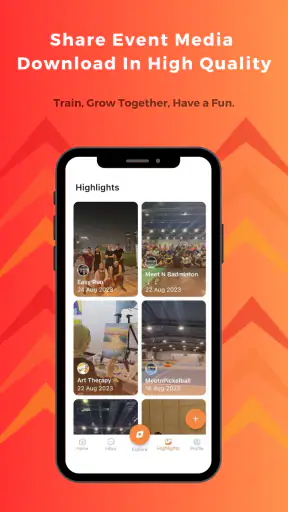 MeetNTrain: Social Events screenshot