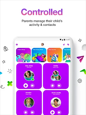 Messenger Kids – The Messaging screenshot