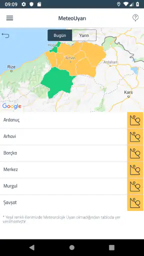 Meteoroloji Hava Durumu screenshot