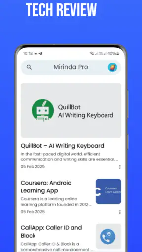 Mirinda Pro screenshot