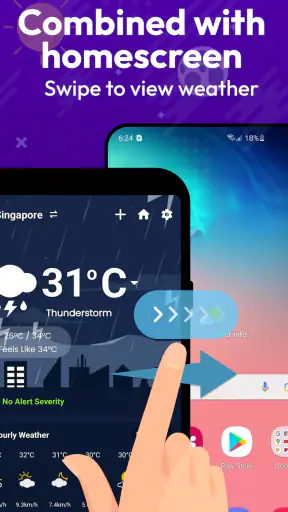 Mist Weather Launcher - Radar screenshot