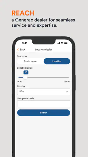 Mobile Link for Generators screenshot