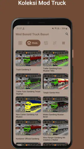 MOD Bussid Truck Basuri screenshot