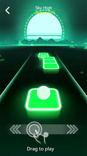 Music Ballz Hop: لعبة الإيقاع screenshot