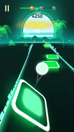 Music Ballz Hop: لعبة الإيقاع screenshot