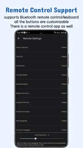 Nano Telprompter screenshot