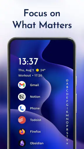 Niagara Launcher شاشة الرئيسية screenshot