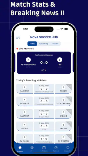 Nova Soccer : Sports App screenshot