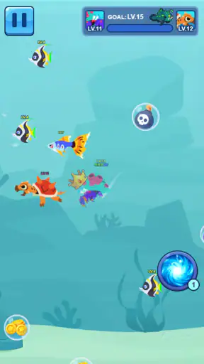 Ocean Club-Fish Fightx screenshot