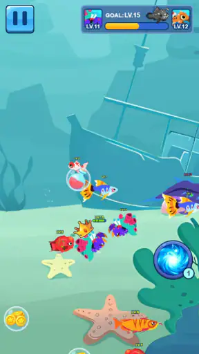 Ocean Club-Fish Fightx screenshot