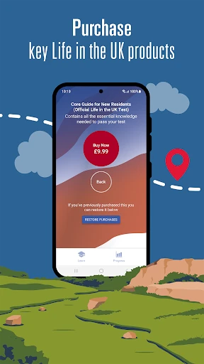 Official Life in the UK Test screenshot