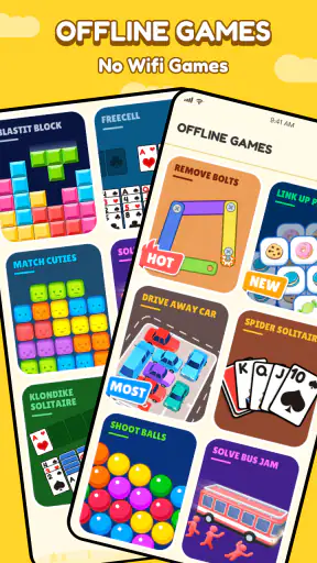 Offline Games: No WiFi or Data screenshot