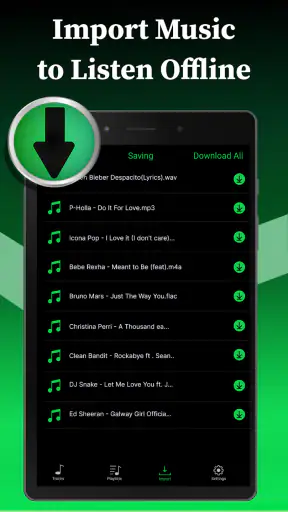 Offline Music Player screenshot