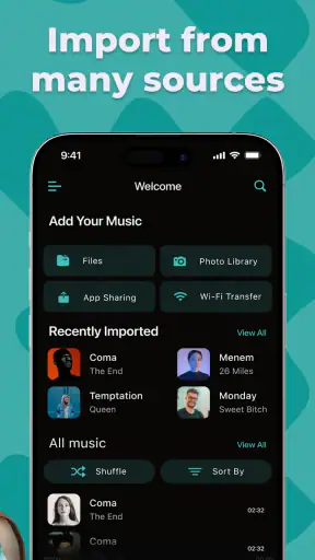 Offline Music - Weezer Player screenshot