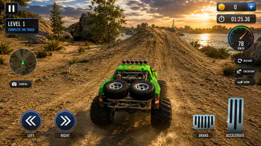 Offroad Driving Jeep Games 3D screenshot
