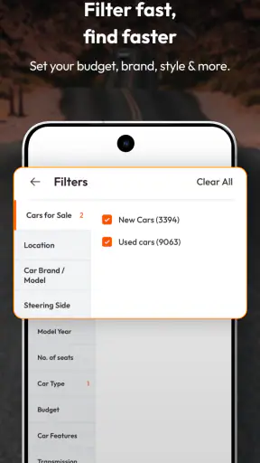 OneClickDrive Car Marketplace screenshot