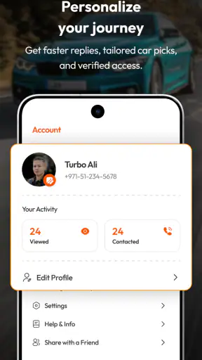 OneClickDrive Car Marketplace screenshot