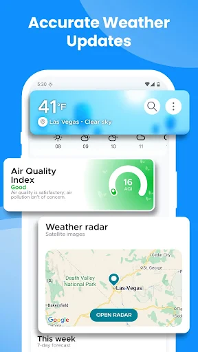 Overdrop - Weather & Widgets screenshot