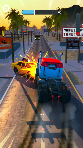 Overtake Rush 3D: لعبة سيارات screenshot