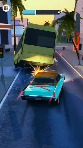 Overtake Rush 3D: لعبة سيارات screenshot