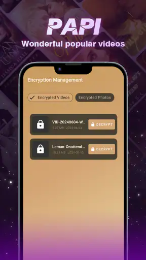 PAPI screenshot