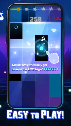 Piano Pink Music: لعبة الإيقاع screenshot