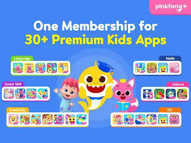 Pinkfong بيبي شارك من screenshot