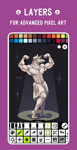 Pixel Studio PRO: editor screenshot