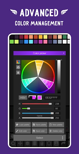 Pixel Studio PRO: editor screenshot