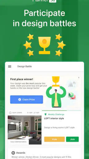 Planner 5D - تصميم منزل جميل screenshot