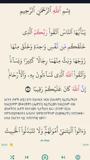 Quran: Audio & Translation screenshot