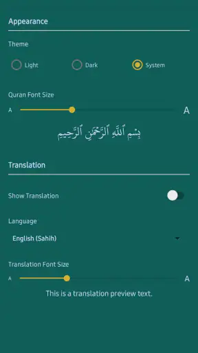 Quran: Audio & Translation screenshot