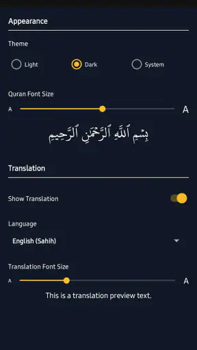 Quran: Audio & Translation screenshot