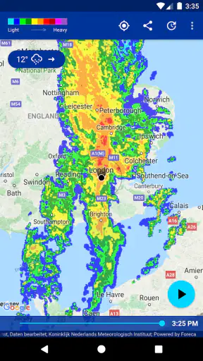 Rain Alarm screenshot