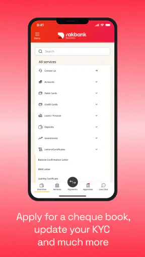 Rakbank Business screenshot