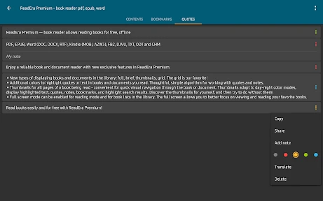 ReadEra Premium – ebook reader screenshot