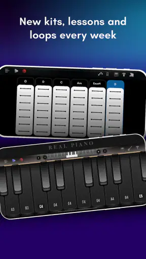 Real Piano: بيانو الكتروني screenshot