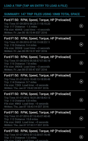 Realtime Charts for Torque Pro screenshot