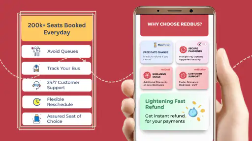 redBus Book Bus, Train Tickets screenshot