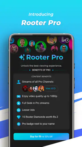 Rooter: Watch Gaming & Esports screenshot